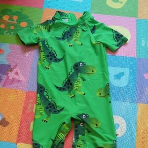 George Green Dinosaur Baby Outfit